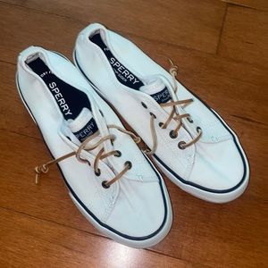 Sperry White Top-Sider Shoes
